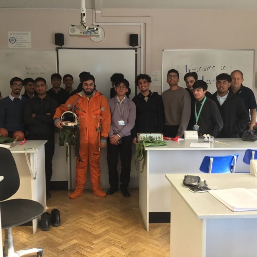 Students Inspired by Space Masterclass